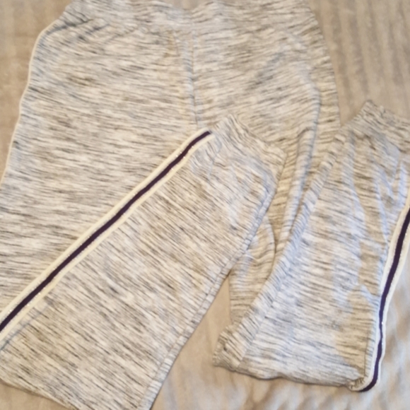 Girls extremely me grey jogger with purple stripe - Picture 6 of 7